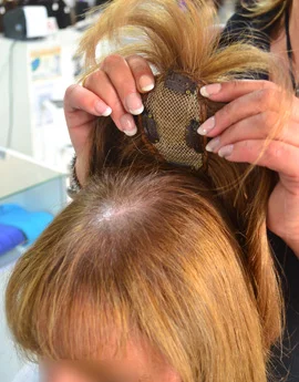 postizo voluminizador para dar volumen en coronilla