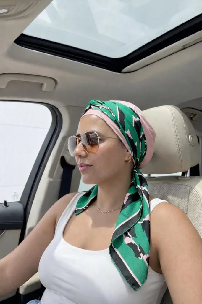 turbante de mujer modelo lisboa